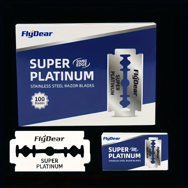 Double Edge Razor Blades - Men's Stainless Steel Shaving Blades