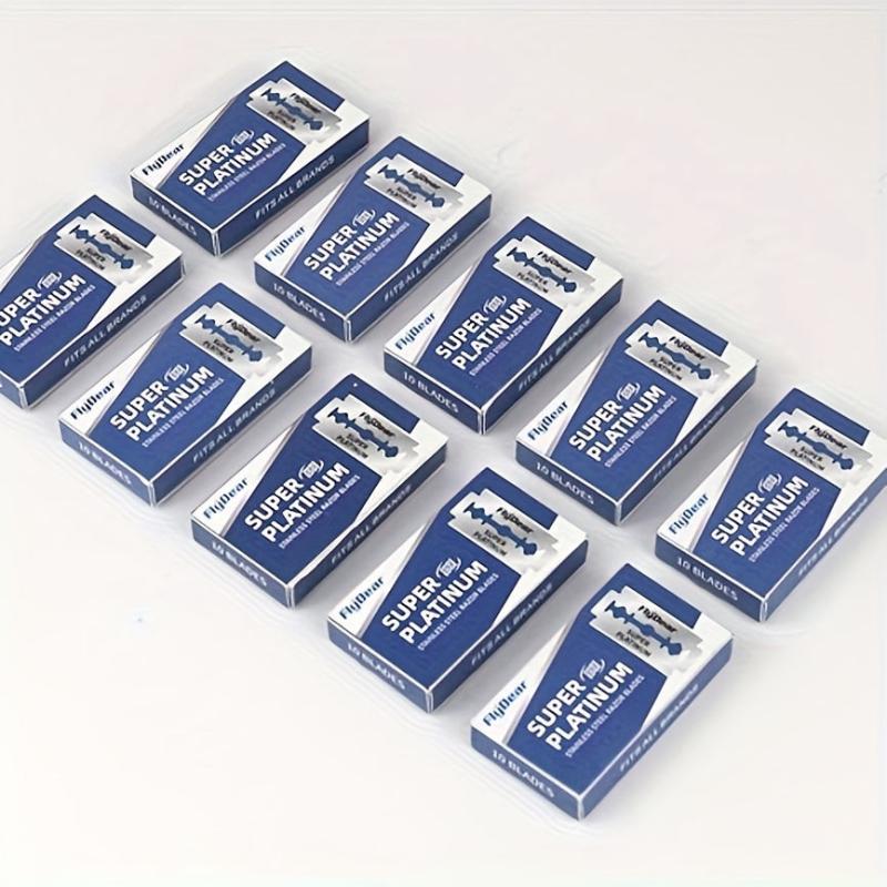 Double Edge Razor Blades - Men's Stainless Steel Shaving Blades