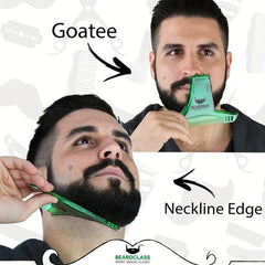 Men Beard Shaping Styling Template Comb