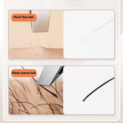 4 Pcs Stainless Steel Tweezers Eyebrow Remover For Ingrown Hair