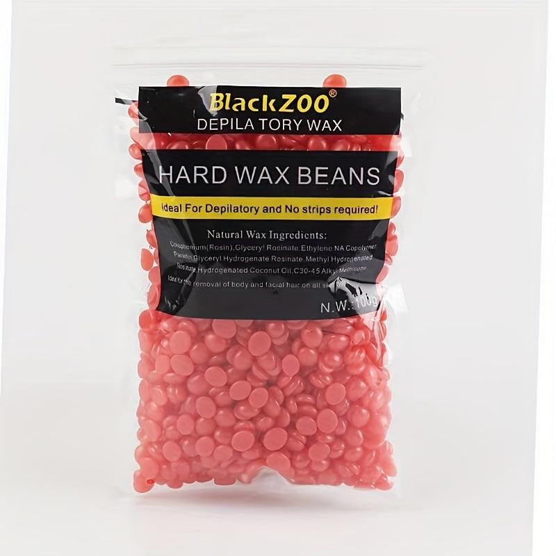 Hard Wax Beads for Painless Hair Removal - Body, Face, Legs, Bikini, Armpits