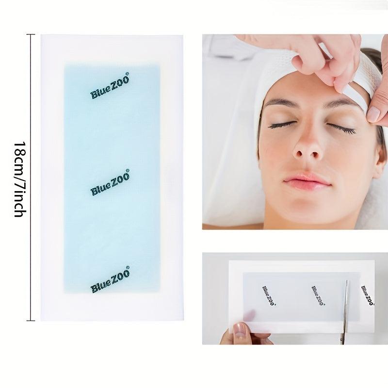 20 Pcs Hair Removal Wax Strips Double Side Disposable Leg Wax Papers