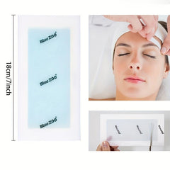 20 Pcs Hair Removal Wax Strips Double Side Disposable Leg Wax Papers