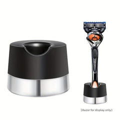 Metal Razor & Brush Stand for Men's Shaving