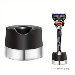 Metal Razor & Brush Stand for Men's Shaving