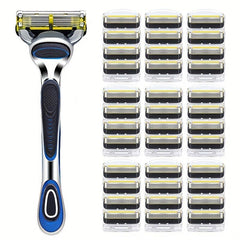 Classic Safety Razor Set Stainless Steel Blades Manual Shaving Razor