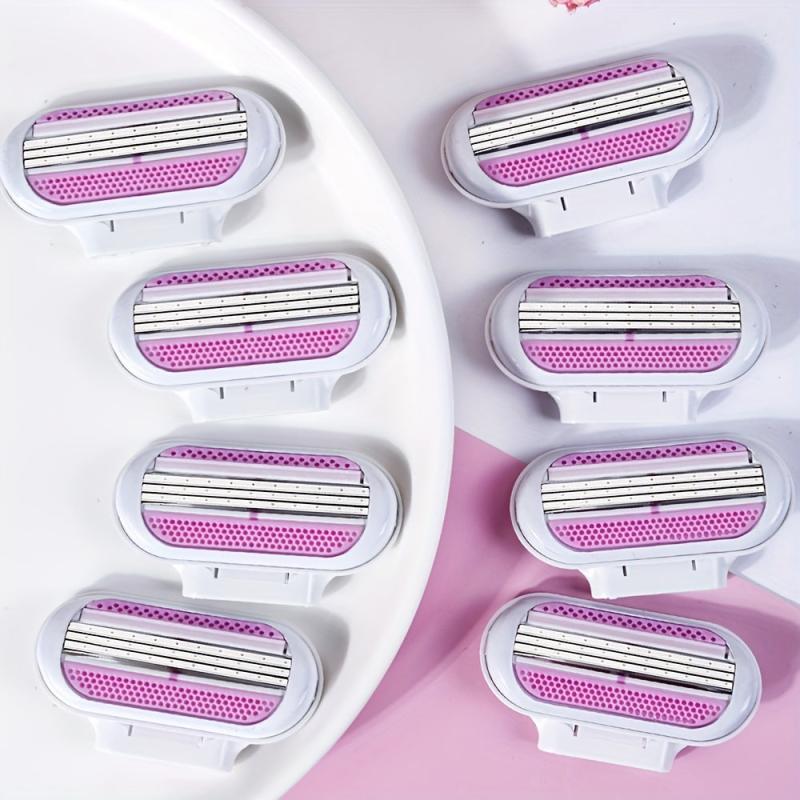 8 Pcs Women's Armpit Hair Shaving Blade Razor Refills
