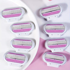 8 Pcs Women's Armpit Hair Shaving Blade Razor Refills
