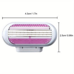 8 Pcs Women's Armpit Hair Shaving Blade Razor Refills