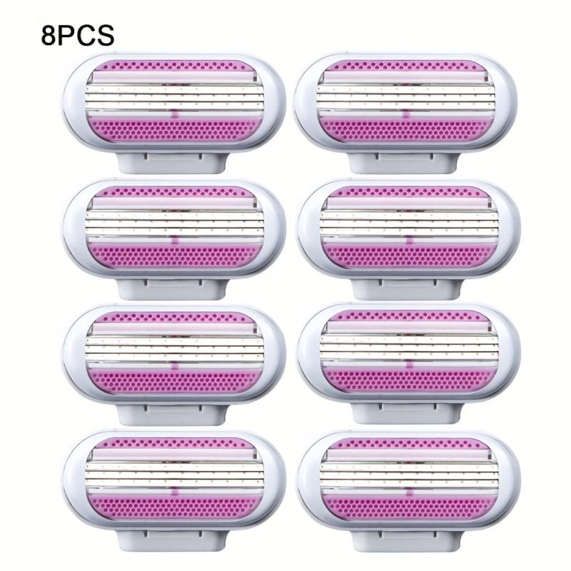 8 Pcs Women's Armpit Hair Shaving Blade Razor Refills