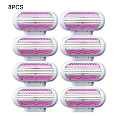 8 Pcs Women's Armpit Hair Shaving Blade Razor Refills