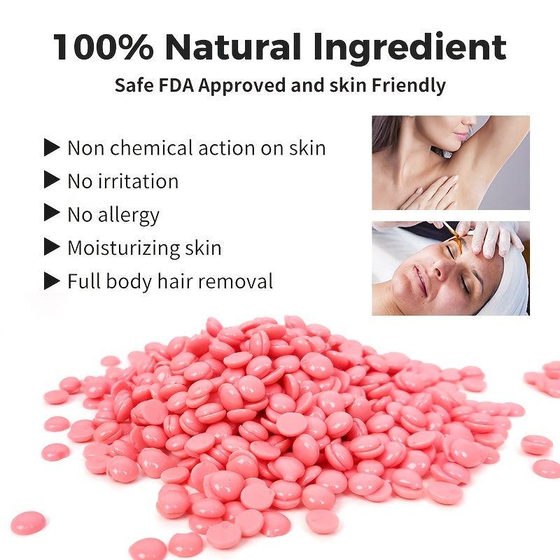 European Brazilian Pearl Waxing Beans with Silicone Bowl Replacement