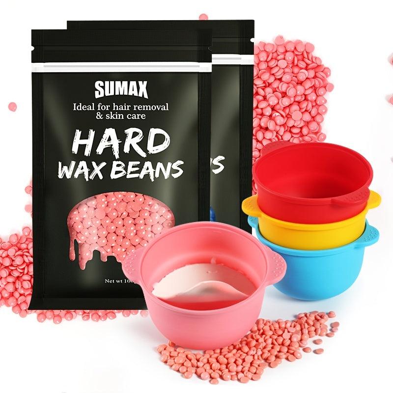 European Brazilian Pearl Waxing Beans with Silicone Bowl Replacement