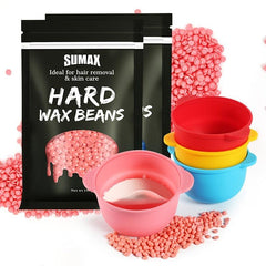 European Brazilian Pearl Waxing Beans with Silicone Bowl Replacement