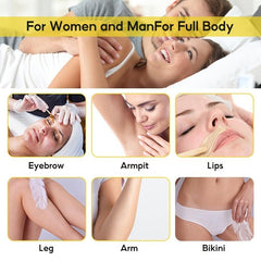 European Brazilian Pearl Waxing Beans with Silicone Bowl Replacement