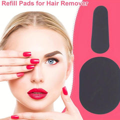 30pcs Hair Remover Buffer Smooth Away Replacement Refill Pads