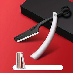 Professional Barber Straight Edge Razor With 20 Replacement Blades