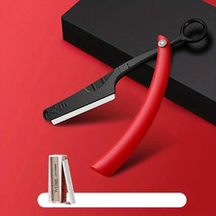 Professional Barber Straight Edge Razor With 20 Replacement Blades