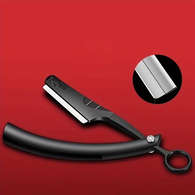Professional Barber Straight Edge Razor With 20 Replacement Blades
