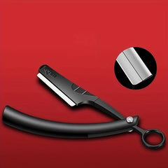 Professional Barber Straight Edge Razor With 20 Replacement Blades