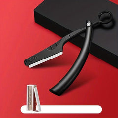 Professional Barber Straight Edge Razor With 20 Replacement Blades