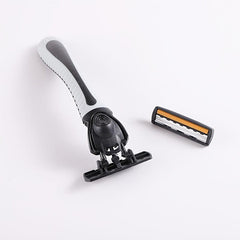 Three Layer Blade Safety Razor Handle 9pcs