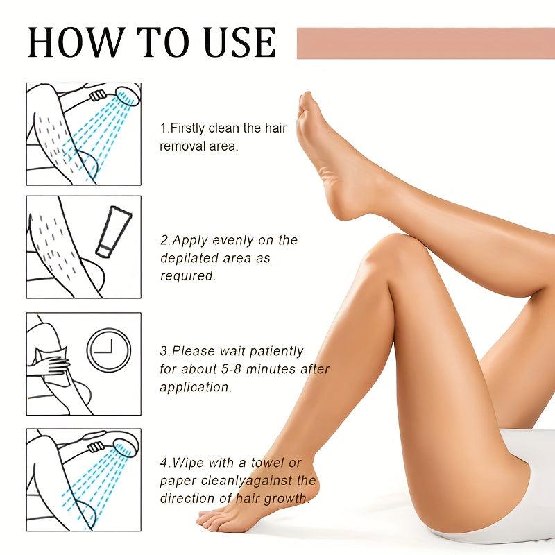 60g Women's Hair Remover Depilatory Cream Skin Friendly Sensitive Formula