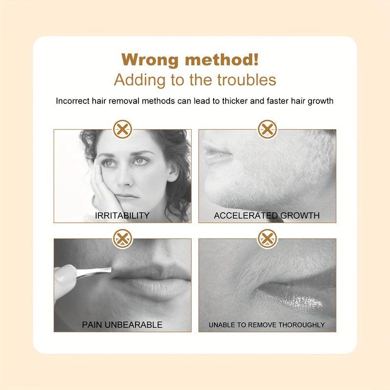 Coconut Hair Removal Cream Gentle Non Irritating Painless Long lasting