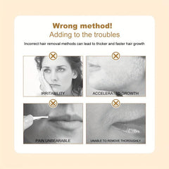 Coconut Hair Removal Cream Gentle Non Irritating Painless Long lasting