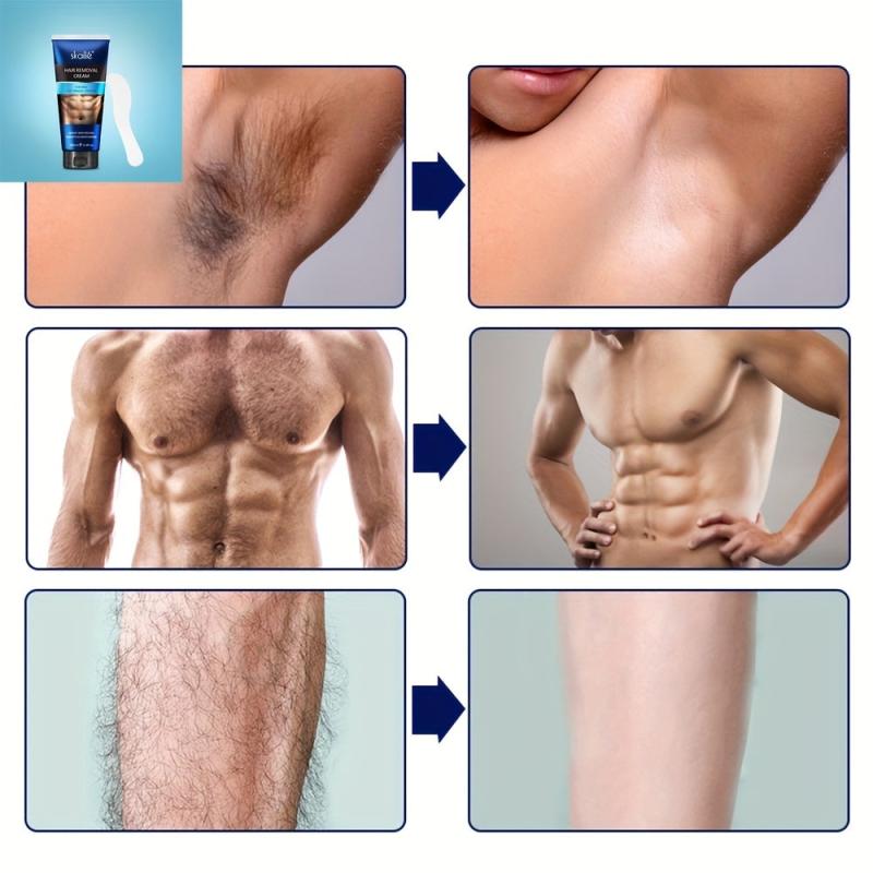 Alcohol-Free Hair Removal Cream for Legs, Arms, Armpits - 200ml