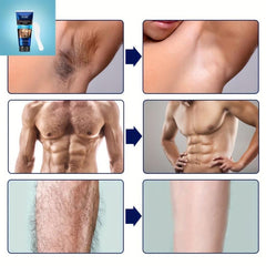 Alcohol-Free Hair Removal Cream for Legs, Arms, Armpits - 200ml