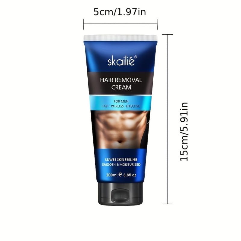 Alcohol-Free Hair Removal Cream for Legs, Arms, Armpits - 200ml
