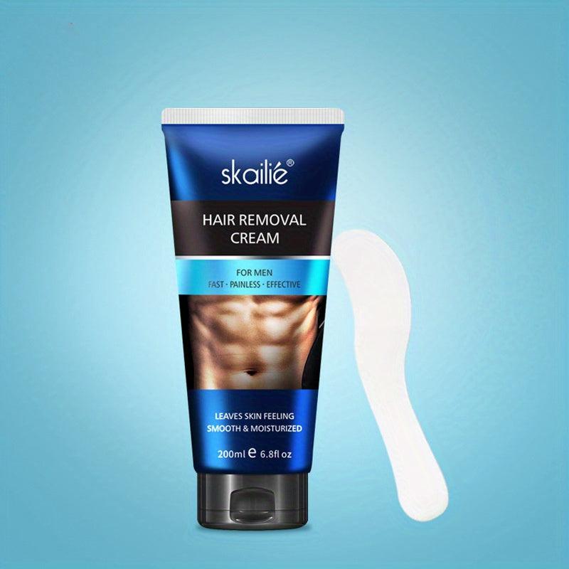 Alcohol-Free Hair Removal Cream for Legs, Arms, Armpits - 200ml
