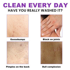 Exfoliating Body Scrub Hair Removal Nourishing Cleansing