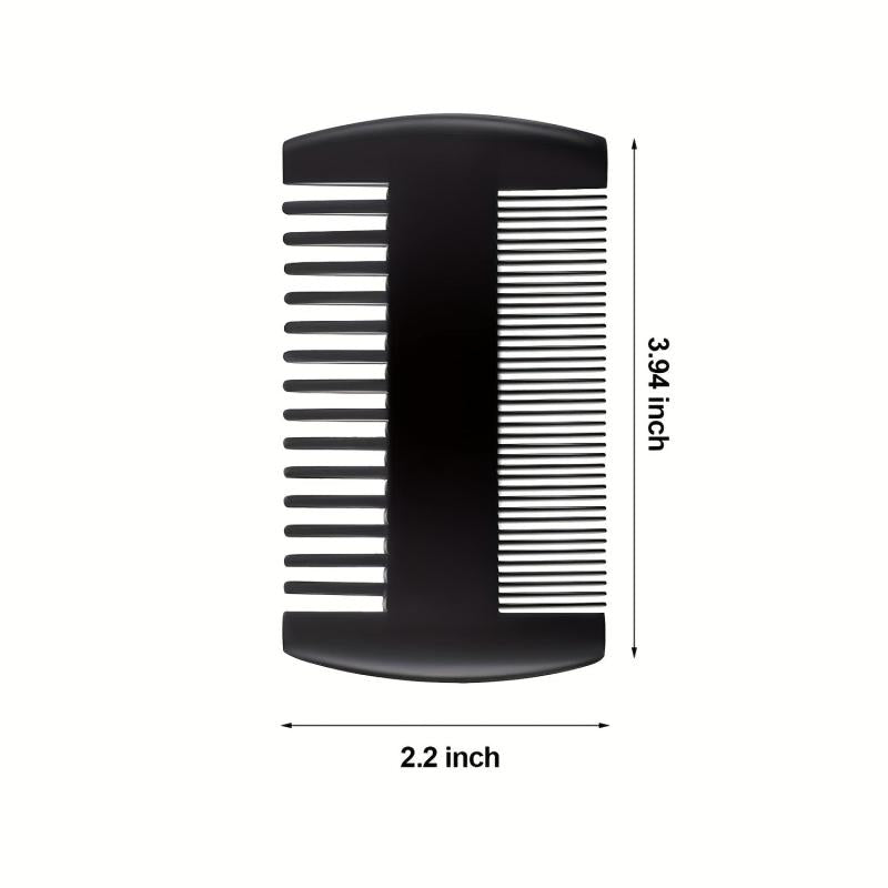 Wooden Beard Comb For Men Dual Action Hair Comb For Beard