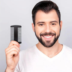 Wooden Beard Comb For Men Dual Action Hair Comb For Beard