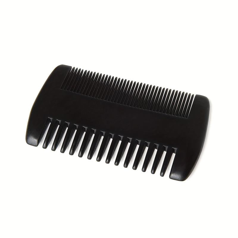 Wooden Beard Comb For Men Dual Action Hair Comb For Beard
