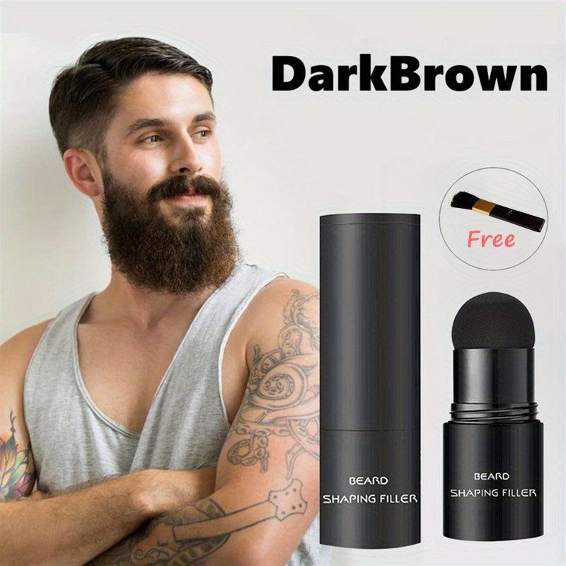 Beard Filler Stick & Brush Combo - Natural Finish