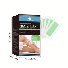 Honey Waxing Strips for Smooth Hair Removal
