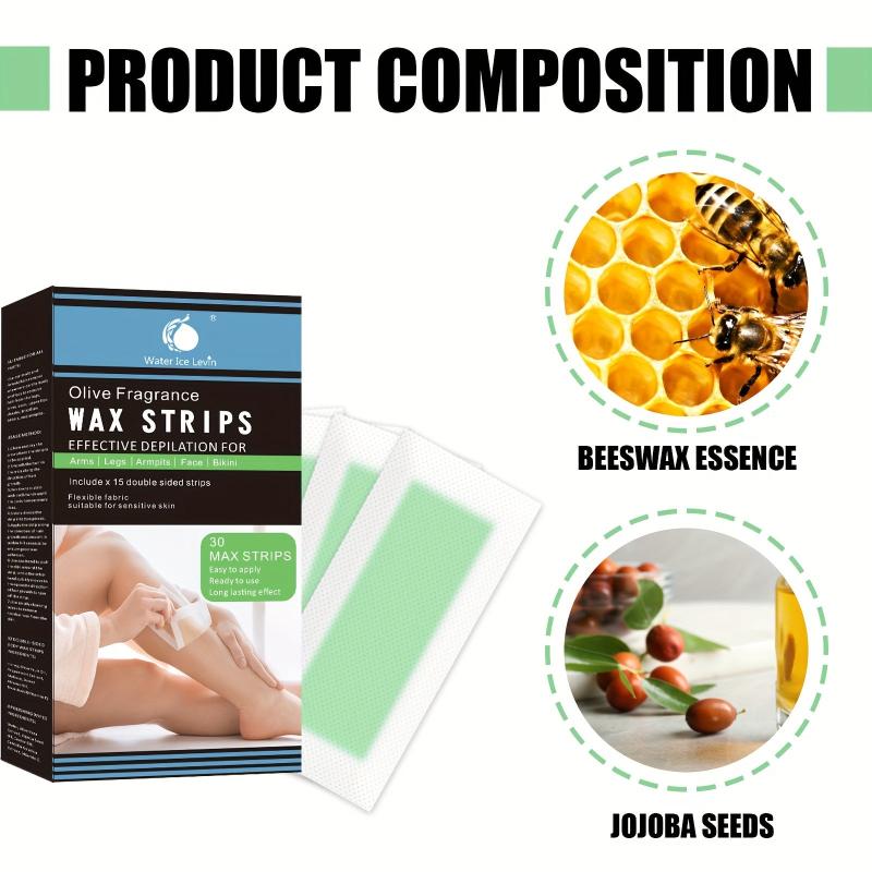 Honey Waxing Strips for Smooth Hair Removal