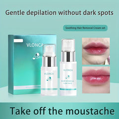 Gentle Lip Hair Removal Cream for Smooth and Delicate Skin