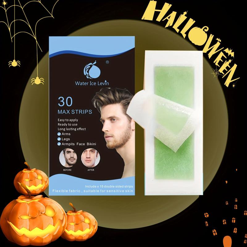 Hair Removal Wax Strips 30/50 Counts Painless Body Wax Strip For Women & Men