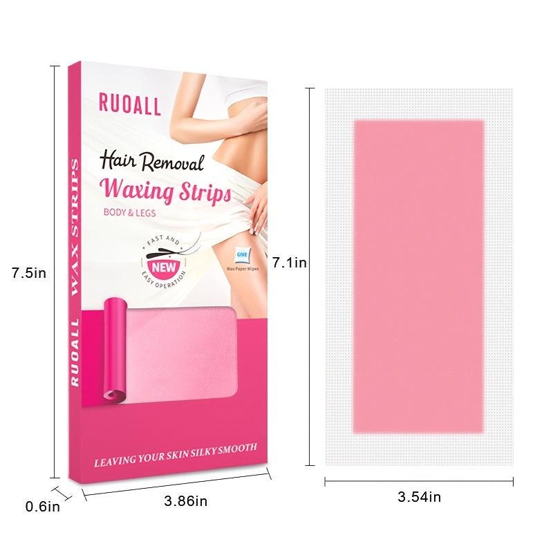 32PCS Ready To Use Hair Removal Waxing Strips - Body Bikini Brazilian Wax Strips