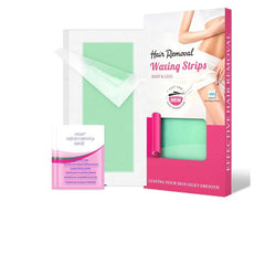 32PCS Ready To Use Hair Removal Waxing Strips - Body Bikini Brazilian Wax Strips