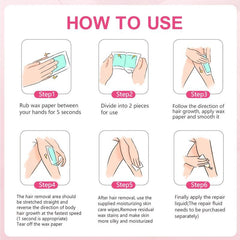 32PCS Ready To Use Hair Removal Waxing Strips - Body Bikini Brazilian Wax Strips