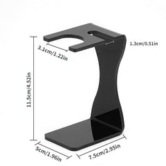 Acrylic Shaving Razor Brush Holder Stand Men's Shaving Razor Brush Stand