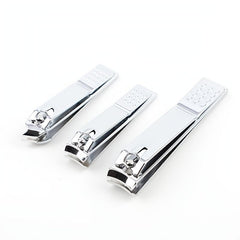 Beveled Edge Stainless Steel Nail Clippers for Precise Cutting and Cuticle Care