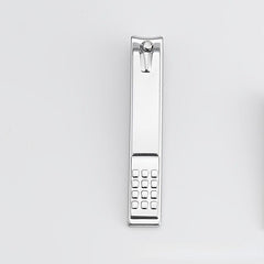 Beveled Edge Stainless Steel Nail Clippers for Precise Cutting and Cuticle Care