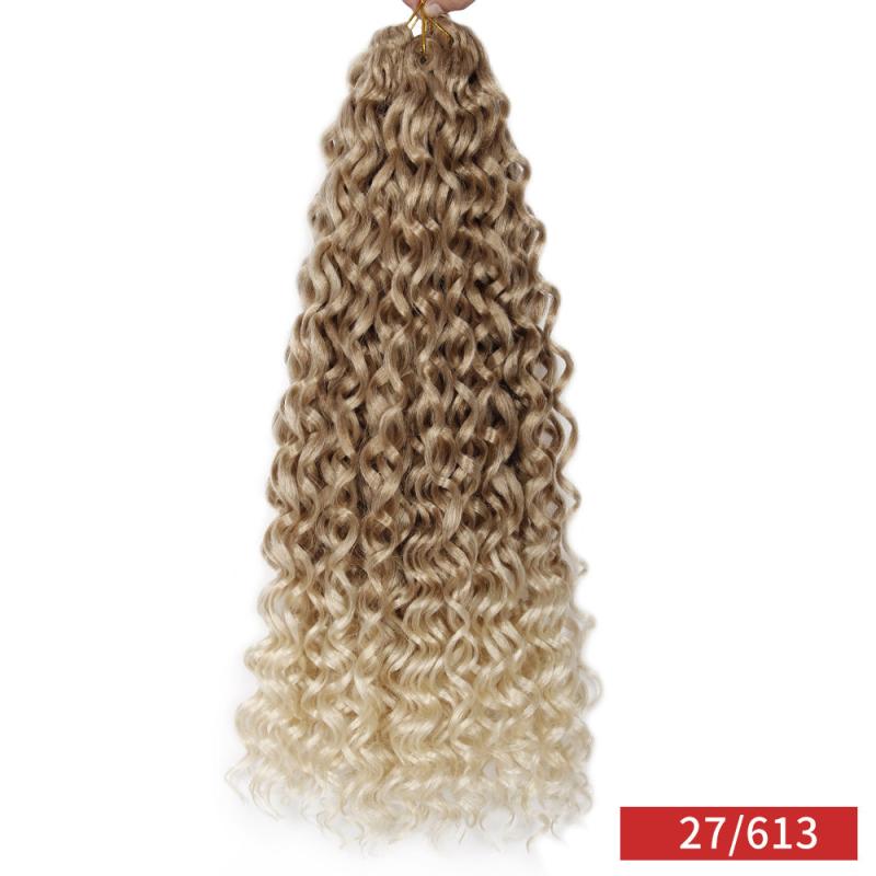 Ombre Braiding Wig Ocean Wave Crochet Hair Natural Wave Crochet Hair Braids