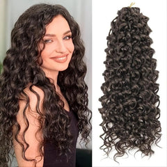 Ombre Braiding Wig Ocean Wave Crochet Hair Natural Wave Crochet Hair Braids